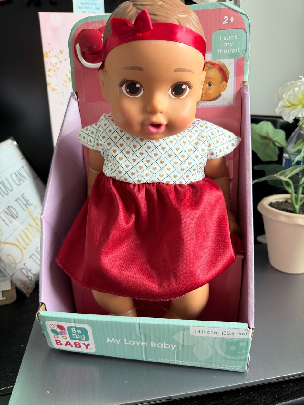 Red Dress Baby Doll - Brand: